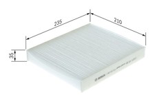 Innenraumfilter BOSCH 1 987 432 113 Partikelfilter für FORD VOLVO FOCUS S40 V50