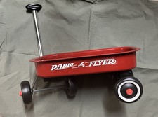 Radio Flyer Mini Steel Wagon 14" Metal Model 5 VGUC