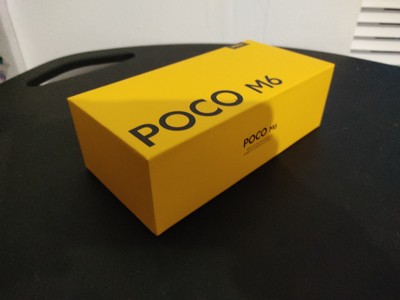 Black Poco M6 - 8Gb RAM + 256GB ROM (Brandneu)