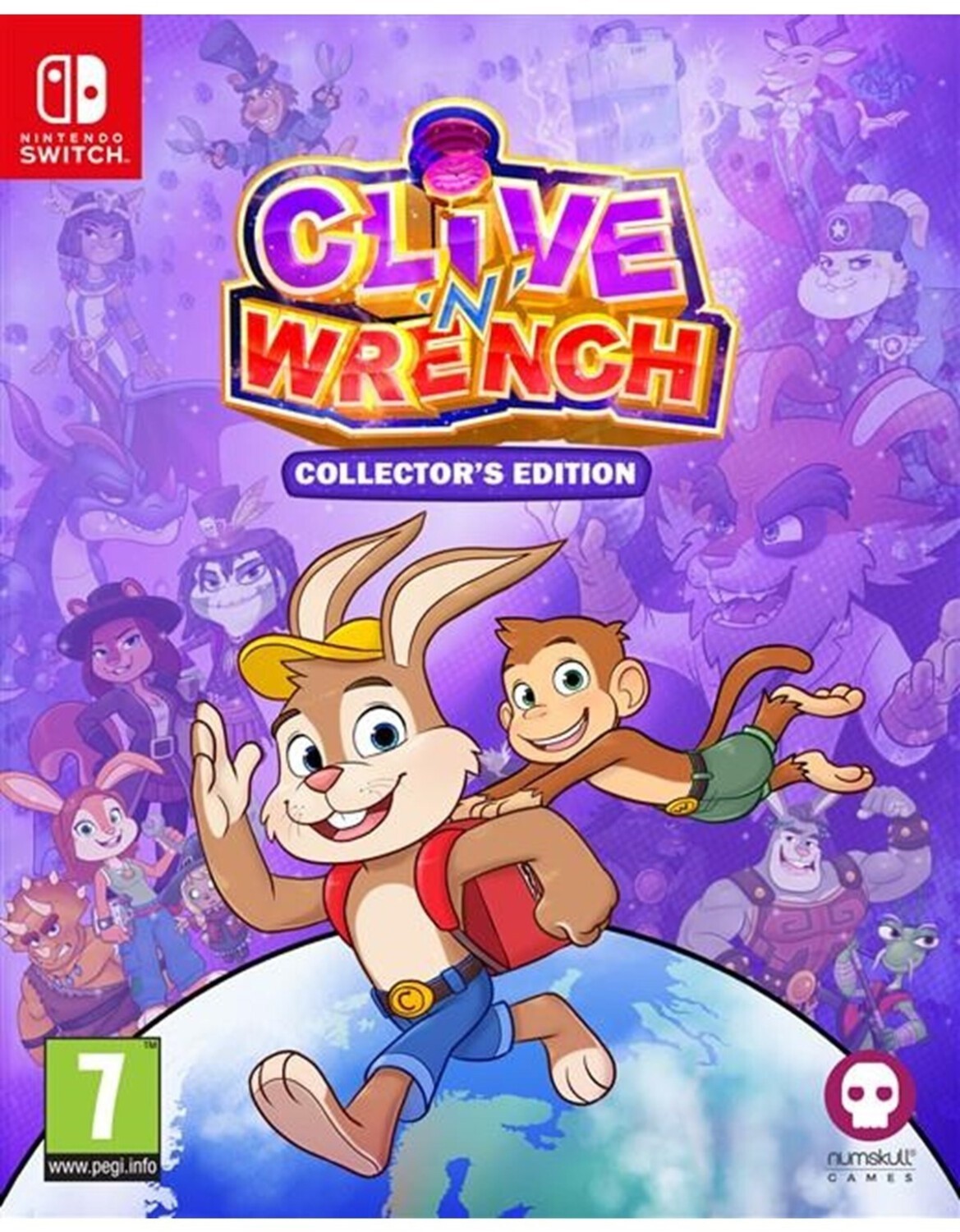 Clive 'N' Wrench Edición Coleccionista Nintendo Switch Nuevo EMBALAJE ORIGINAL