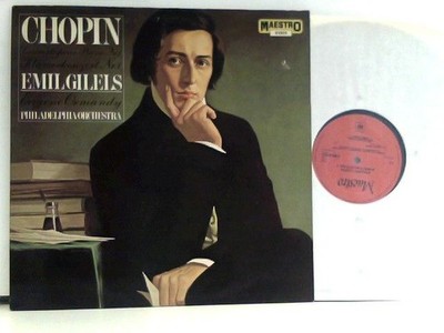 Gilels,  Eugene Ormandy, The Philadelphia Orchestra  Piano Concerto No.1 In E M