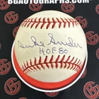 Duke Snider Signed Autographed Baseball Inscribed  HOF 80 Brooklyn Dodgers BAS