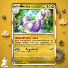 Goodra Holo 68/86 Chaos Rising Rare Pokemon TCG Card Game NM Art Tonji Matsuno