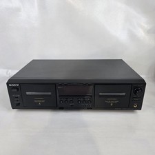 Sony TC-WE475 Dual Cassette Deck Tape Player Recorder - FOR PARTS / NOT WORKING