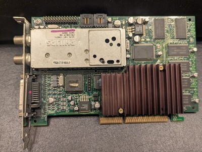 Vintage Voodoo3 3500 TV AGP video card; 3dfx Interactive; 210-0371-002