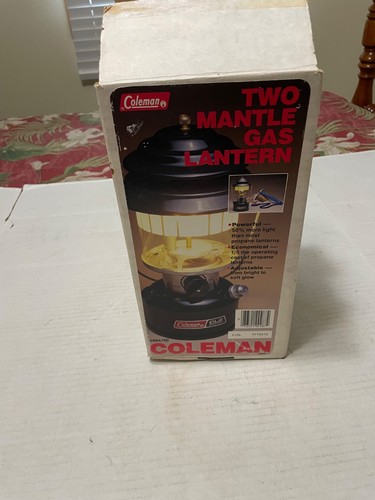 coleman laterne 288a700 neu open box 12/ 1985. Lattenzaun Globus.