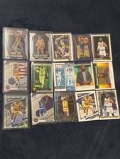 Lebron James 15 Card Lot Insert Prizm Topps Bronny James Jr. (RC) Lakers Base