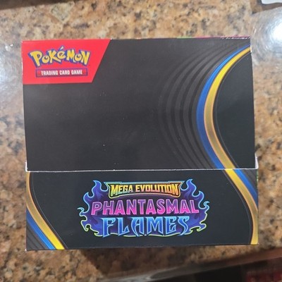 Pokemon TCG: Mega Evolution: Phantasmal Flames Booster Box EMPTY