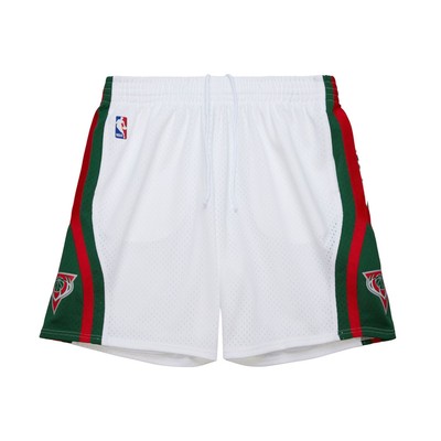 M&N NBA Swingman Shorts Milwaukee Bucks 2013-14