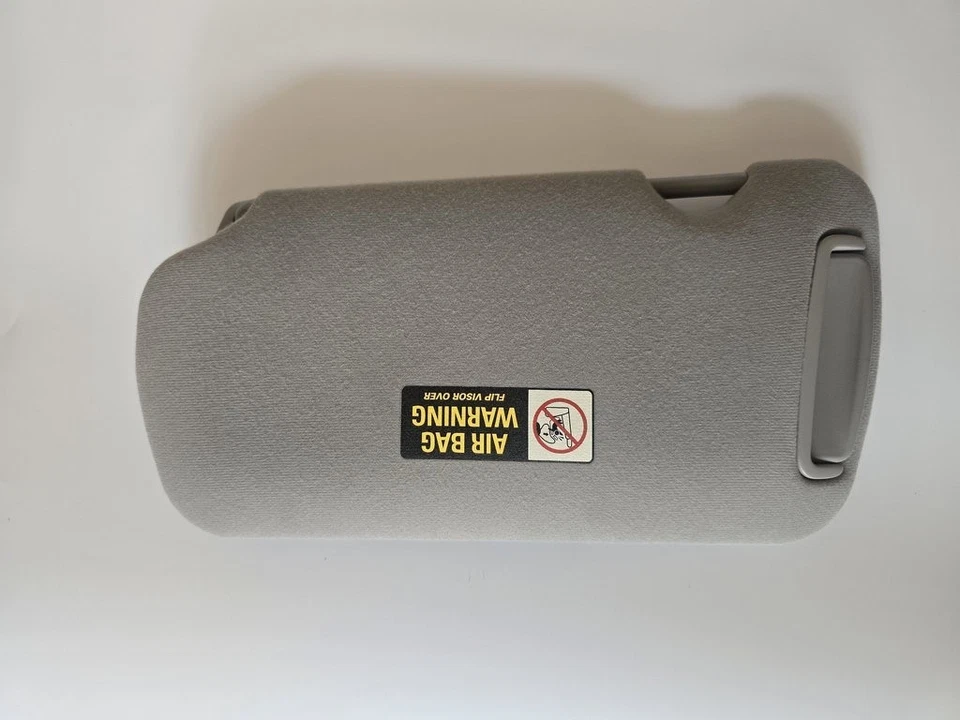 2000-2003 Nissan Maxima 2002-2004 Altima Right Passenger Sun Visor Lighted Gray - Image 3 of 4