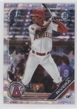 2019 Bowman Chrome Draft Sapphire Edition Erik Rivera #BDC-77 tg7