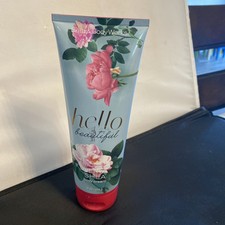 Bath and Body Works HELLO BEAUTIFUL Ultra Shea Cream 8 oz NEW 24 Hour Moisture