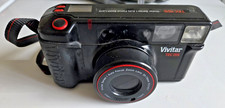 Vivitar TEC 155 Data Back Series 1 Auto Focus Lens 35mm Film Camera For Parts