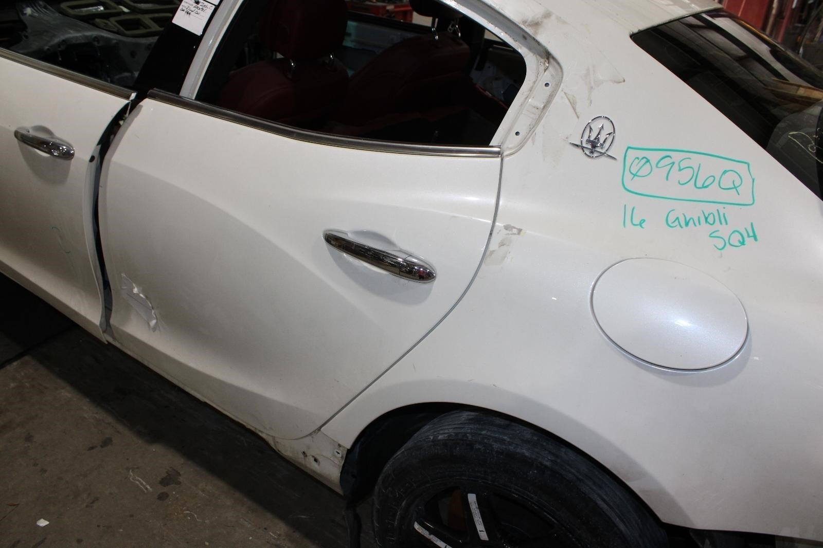 Maserati Ghibli 2014-2020 Rear Left Door shell White