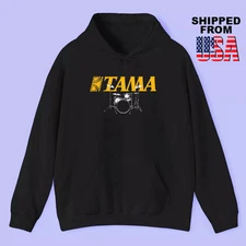 Drums Tama Logo Design New Hoodie Size S - 5XL Hooded