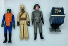 VINTAGE KENNER STAR WARS LOOSE FIGURE LOT 4 FIGURES POWER DROID WALRUS MAN