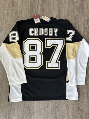Sidney Crosby Signed Pittsburgh Penguins Mitchell & Ness Stanley