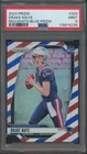 2024 Panini Prizm Red White Blue RWB #329 Drake Maye RC Rookie Mint PSA 9