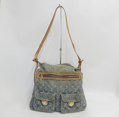 Louis Vuitton Monogram Denim Baggy GM 2 way Shoulder Bag F#51968