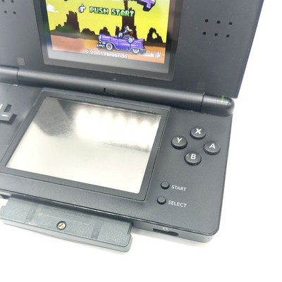 Nintendo DS Lite Handheld Console Cobalt Blue & Black Tested, No