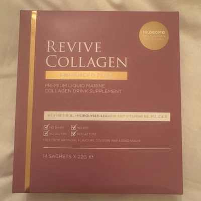 RÉVIVE Revive Collagen Enhanced Plus- Marine Drink Supplement - 10,000mg - 14 Sachets