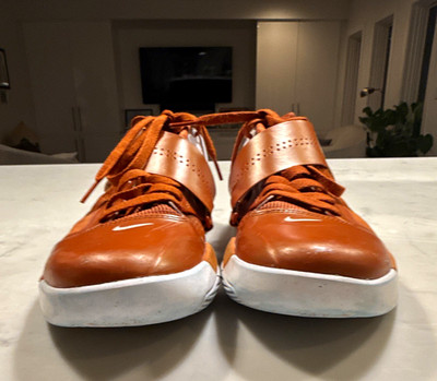Nike KD 4  Longhorn  Kevin Durant KD Orange/White Basketball Shoes