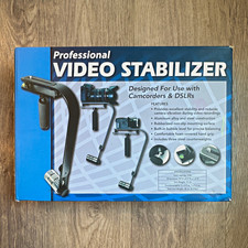Professional Video Stabilizer for Camcorder/DSLR 5 lb Max Built-In Bubble Level