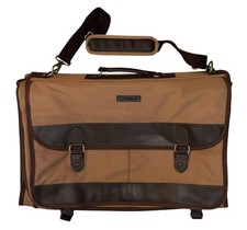 VINTAGE EDDIE BAUER FIELD MESSENGER LEATHER C...