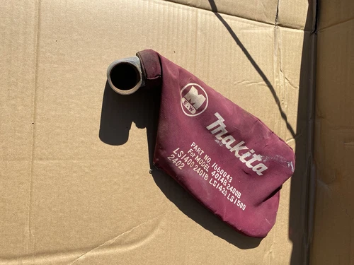 1660043 Makita 14" Miter Saw Dust Bag and Elbow For Model LS1400