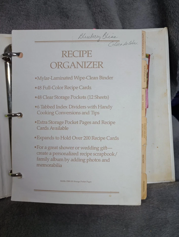 Estate Mixed Recipe Collection Hand Written Newspaper Articles Etc.  Cookbook  - Image 3 of 4