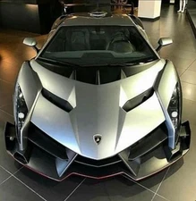 1:18 KYOSHO OUSIA LAMBORGHINI VENENO HARDTOP GRAY NO MR BBR AMALGAM FRONTIART