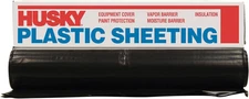 CF0408B 4 ML Tyco Polyethylene Plastic Sheeting, 8' X 100', Black