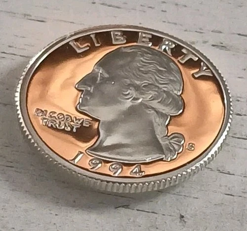 1994-S 90% Silver Dcam Proof Washington Quarter #2