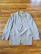 Vintage Christian Dior Grand Luxe Collection Blazer/suit Jacket Mens Large Wool