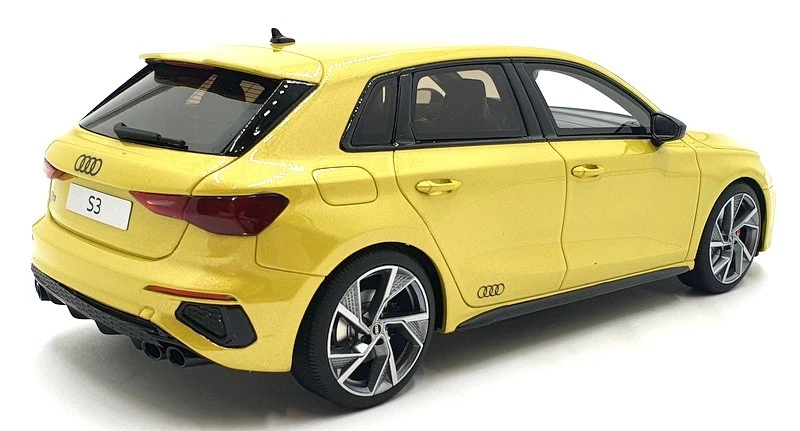 GT Spirit escala 1/18 resina GT364 - Audi S3 Sportback - amarillo Foto 2 de 4