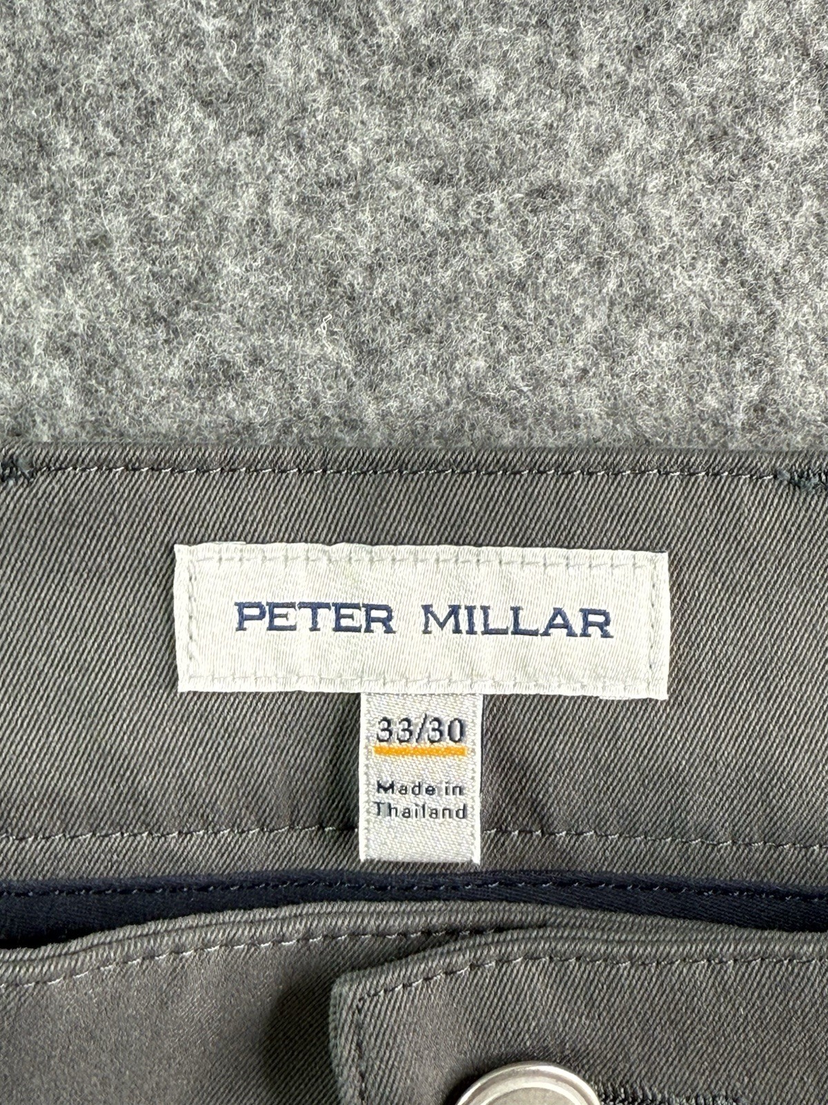 Peter Millar Gray EB66 Performance Five Pocket Go… - image 7