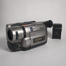 Sony Handycam CCD-TRV85 NTSC Hi8 Camcorder w/Nightshot TESTED WORKING