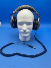 Koss K/6ALC Stereo Over-Ear Headphones Volume Control Coiled 1/4in Brown