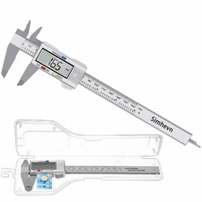 6 Inch 150mm Digital Vernier Caliper LCD Stainless Steel Measuring Tool Gauge