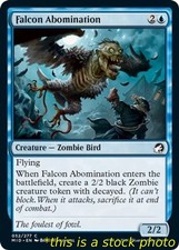 Magic Falcon Abomination Innistrad: Midnight Hunt 52 Lightly Played