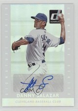 2015 Panini Donruss Signature Series Danny Salazar #83 Auto 0af