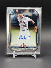 Nick Monistere 2026 Bowman Baseball # CPA-NM 1st Bowman Chrome Base Auto