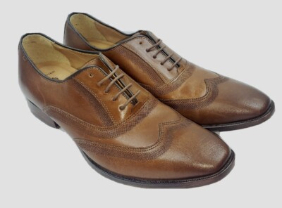 Johnston & Murphy Leather Wingtip Oxfords. Men\'s 12. Excellent condition. Nice! Johnston Murphy Wingtip Leather Oxford Shoes Brown Men`s  main image 3