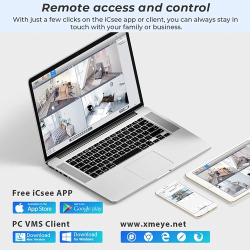 4K 8MP Wireless IP Camera WIFI Outdoor CCTV PTZ Smart Home Security IR Cam IP66 - Picture 21 of 24