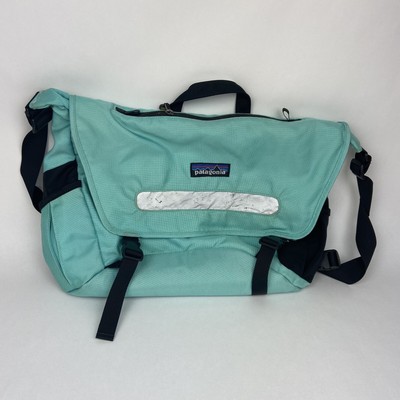 Aqua Yellow Messenger Laptop Bag 