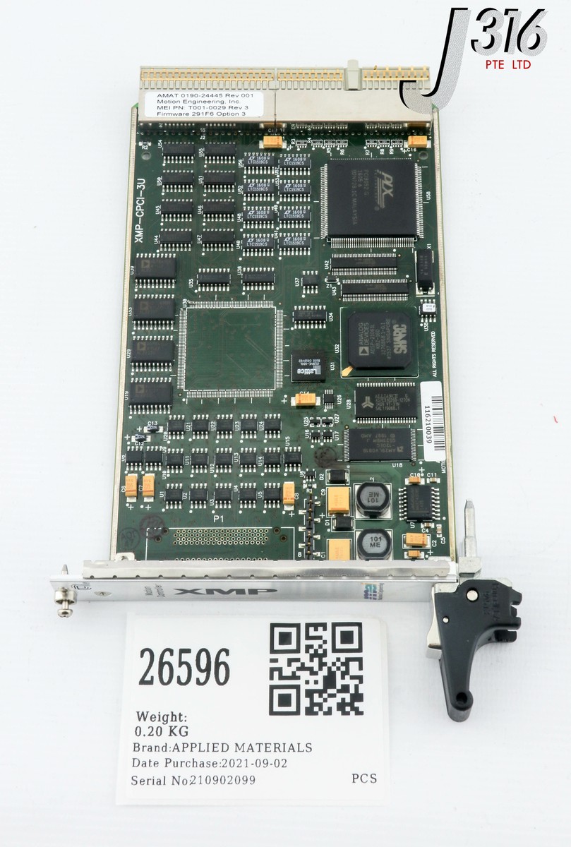 26596 APPLIED MATERIALS PCB, XMP MOTION CTLR, MEI T001-0029 (PARTS