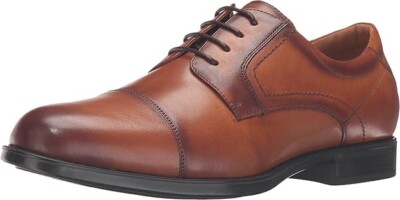 Florsheim Men's  Midtown Cap Toe Oxford Cognac Size 7.5  EEE width New in box!!
