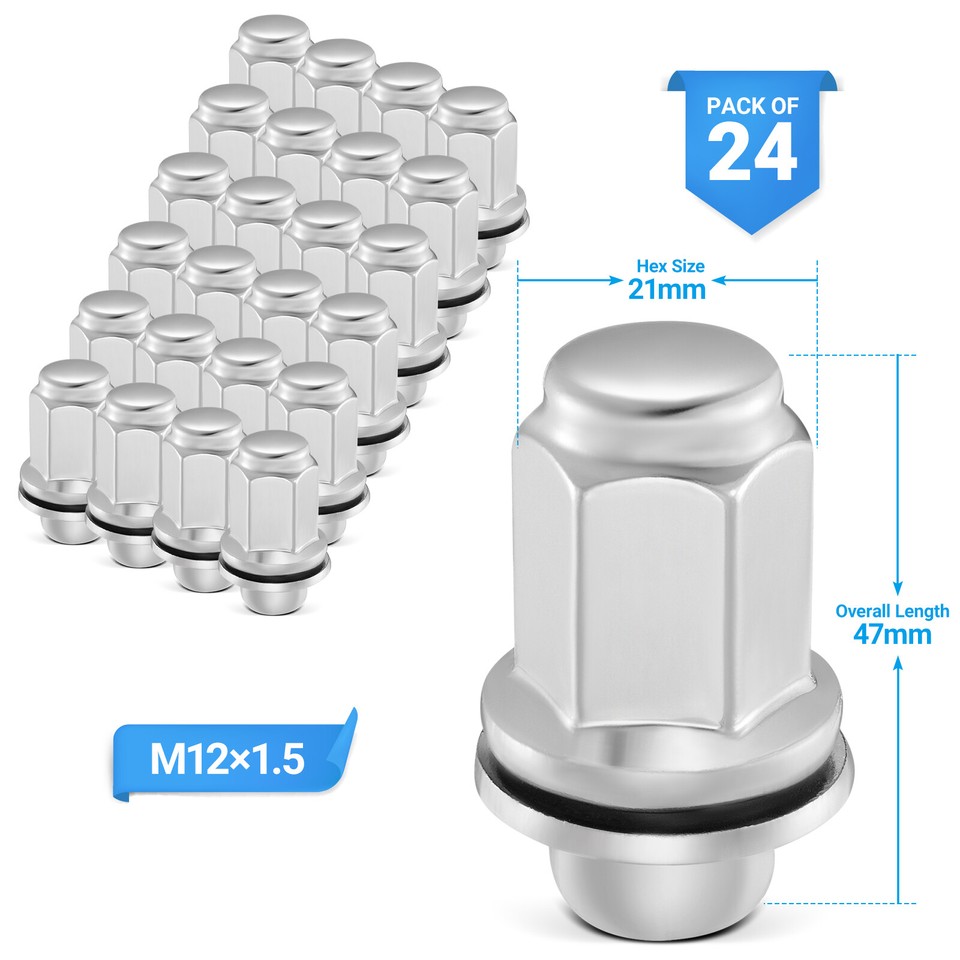 Gorilla 12x1.5 Lug Nuts 20-Pack Gorilla Lug Nuts - 12mm X 1.25 - Foto 4