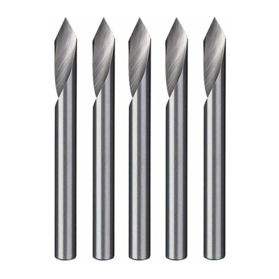 10Pcs 18 Inch Inch Shank CNC Router Bits, 2-Flute Togo