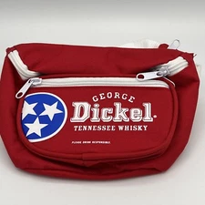 George Dickel Tennessee Whiskey Red Fanny Pack New Unused Rare COLLECTABLE G